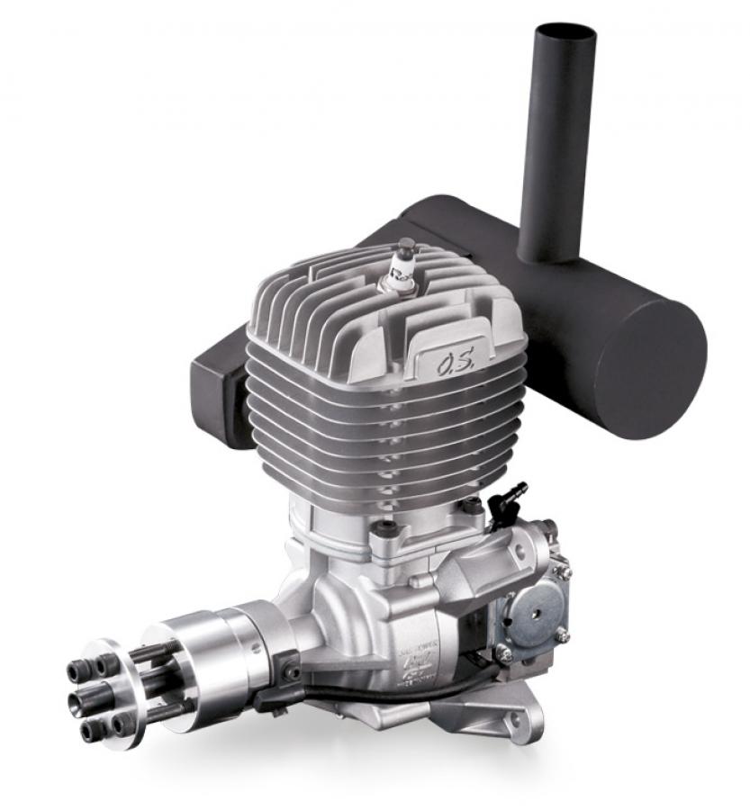 GT60 60cc 2-Stroke Gasoline Engine w. Silencer