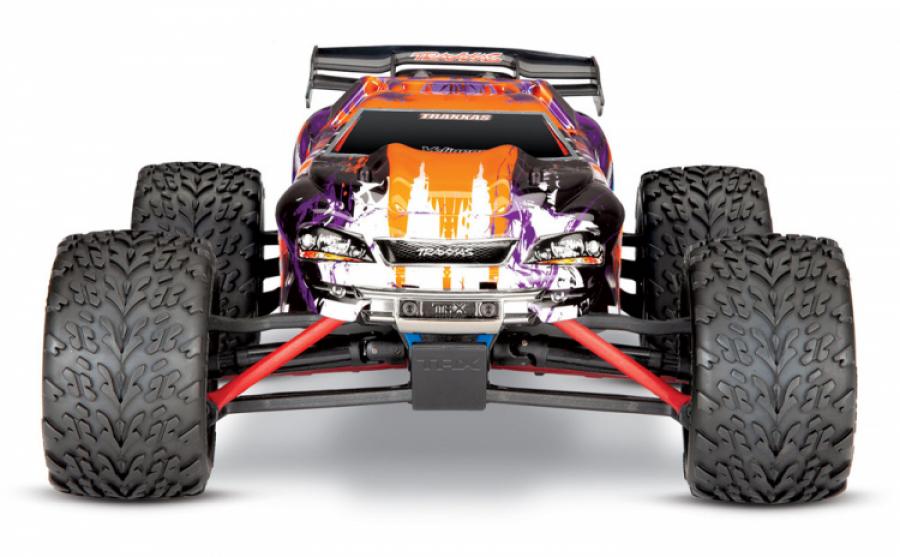 Traxxas E-Revo 1:16 VXL 4WD RTR TQi TSM TRX71076-3-PRPL