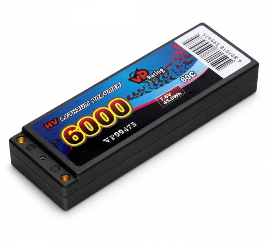 Li-Po Battery 2S 7,6V 6000mAh 60C LCG EFRA2020