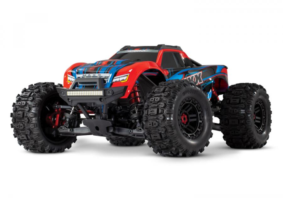 Traxxas Tires & Wheels Sledgehammer/Black (17mm) 2,8" TSM (2) TRX8973