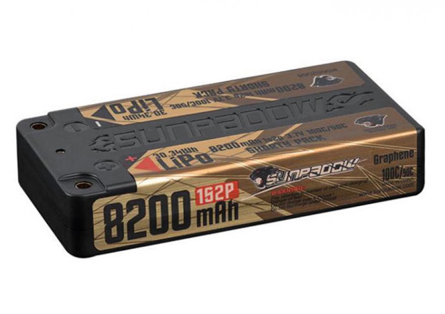 Li-Po Battery 1S 3,7V 8200mAh 100C Shorty U-LCG Gold
