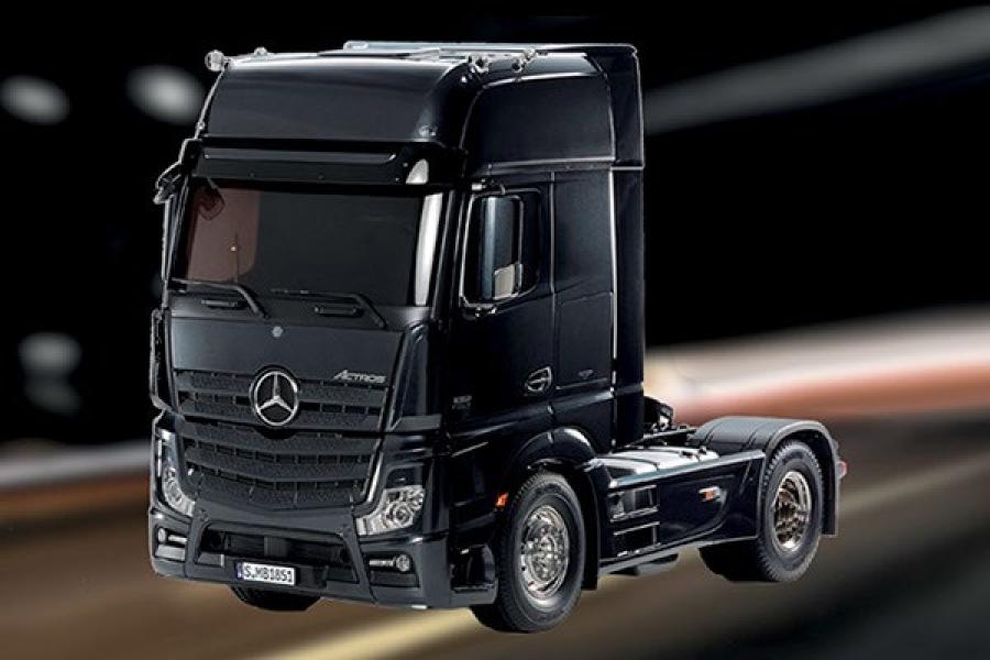 Tamiya 1/14 Mercedes Benz Actros(prepainted Bl) rc-kuorma-auto