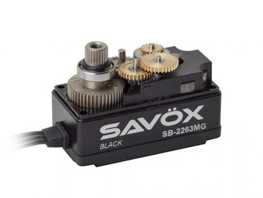 SB-2263MG Servo 10Kg 0,076s Brushless Black Edition Low