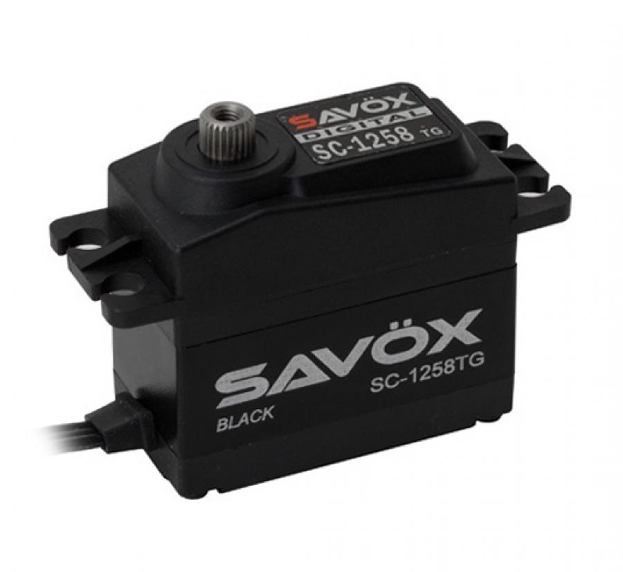 Servo SC-1258TG  12Kg 0,08s Coreless Black Edition