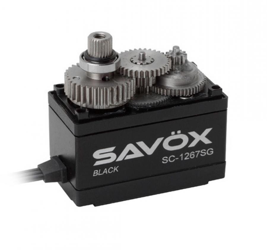 SC-1267SG Servo 21Kg 0,095s HV Coreless Black Edition