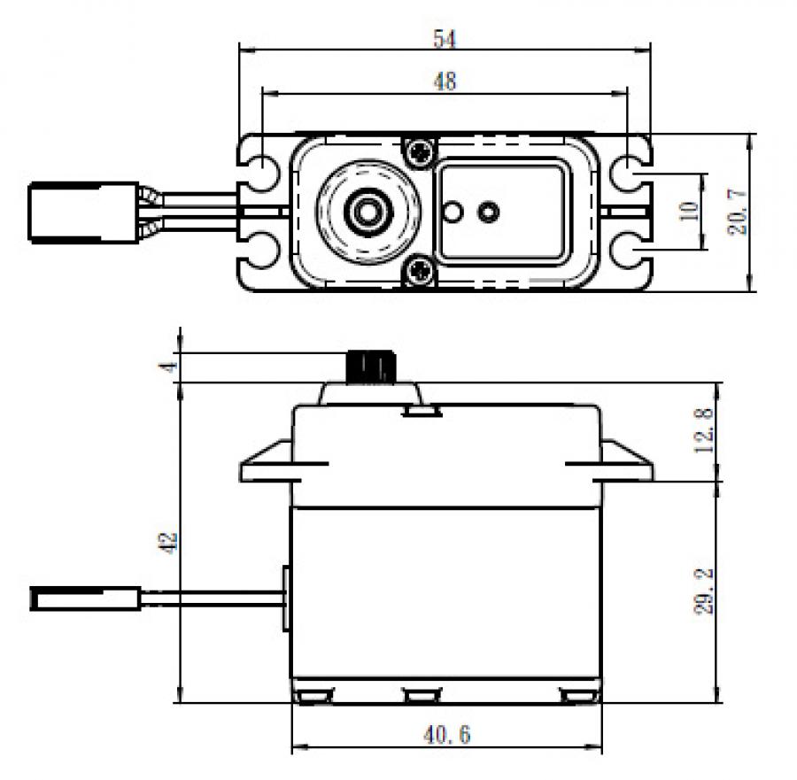 Servo SW-1210SG  32Kg 0,13s HV Alu Coreless Steel Gear WP