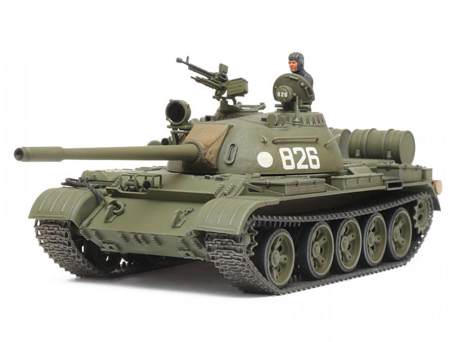 Tamiya 1/48 Russian Medium Tank T-55 pienoismalli