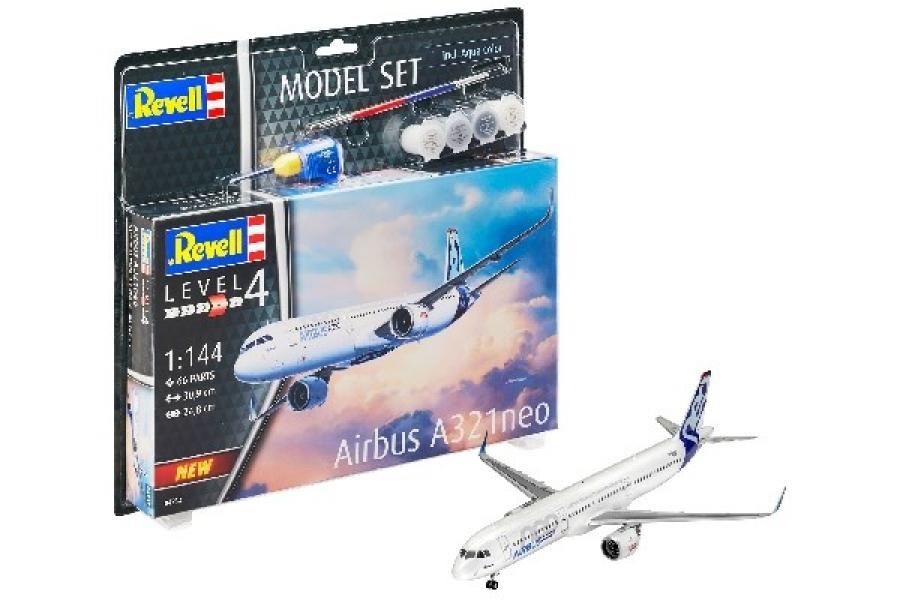 Revell 1:144 Model Set Airbus A321 Neo