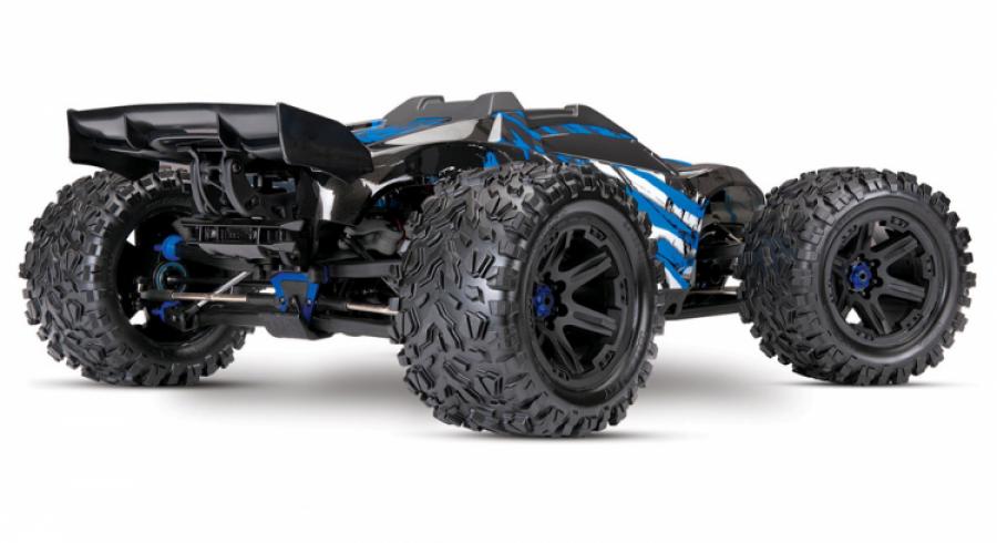 Traxxas E-REVO Brushless 4WD TQi TSM w/o Batt & Charger Blue TRX86086-4-BLUE