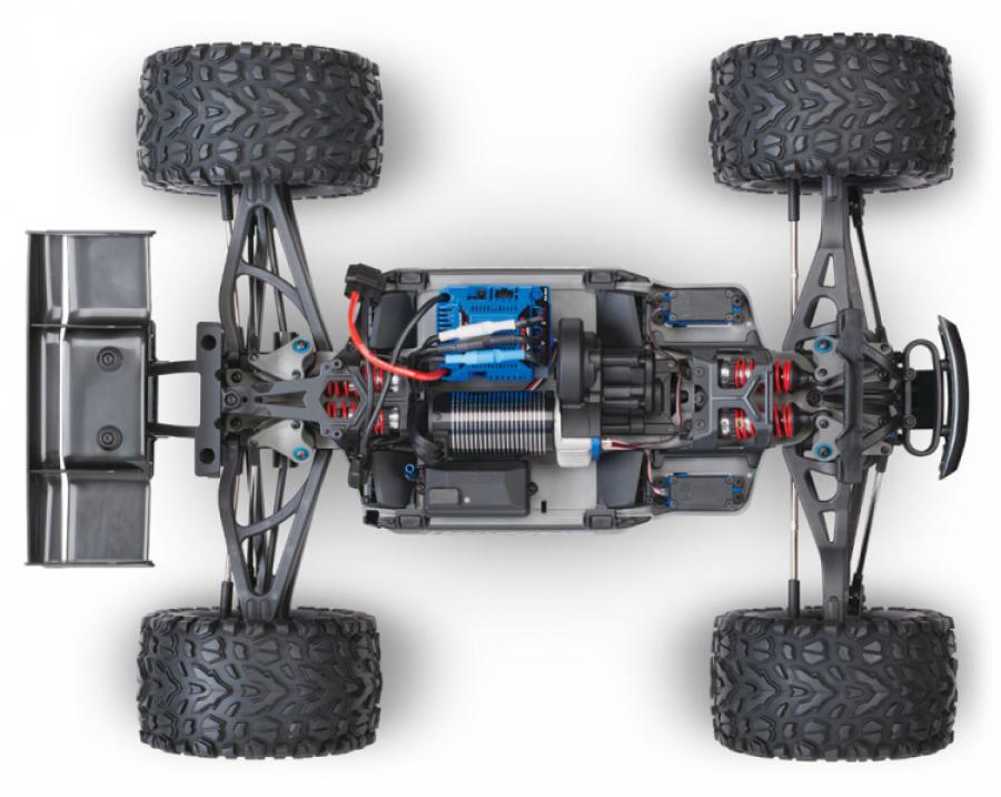 Traxxas E-REVO Brushless 4WD TQi TSM w/o Batt & Charger Purple TRX86086-4-PRPL