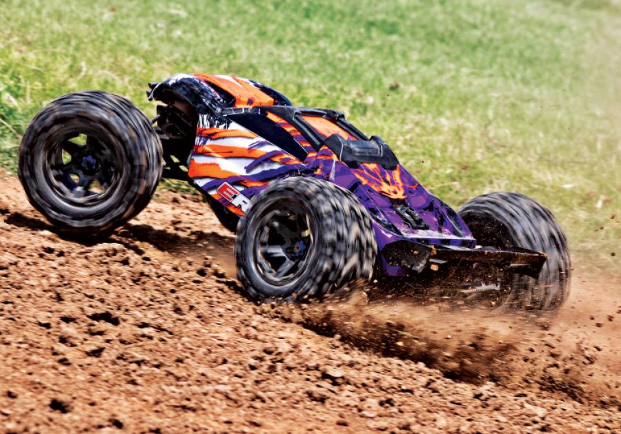 Traxxas E-REVO Brushless 4WD TQi TSM w/o Batt & Charger Purple TRX86086-4-PRPL