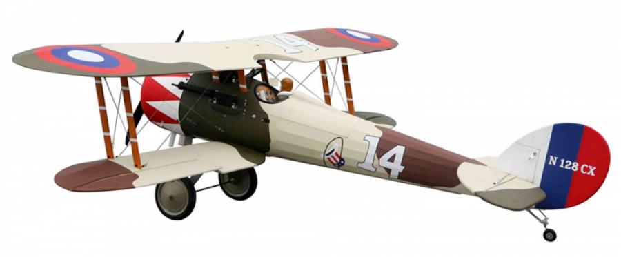 Nieuport 28 Replica Bipe 20-26cc Gas ARF