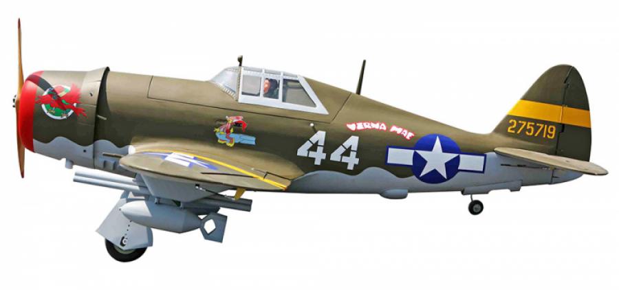 P-47 Razorback Giant Scale 50-61cc Gas ARF