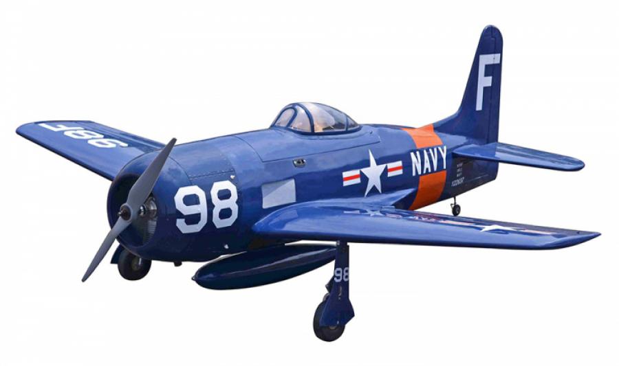 Grumman F8F Bearcat Navy 33-45cc Gas ARF