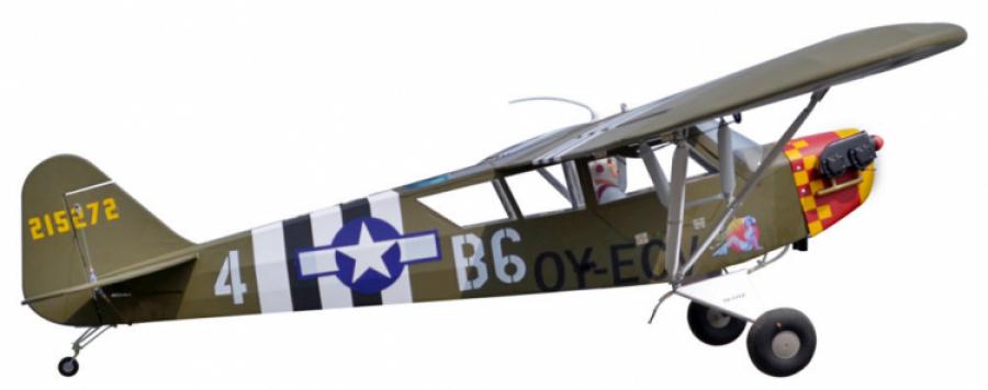 L-4 Grasshopper 2.29m 20cc Gas ARF