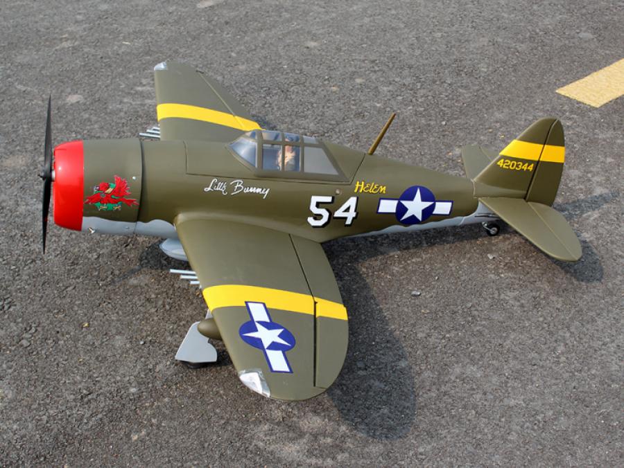 P-47D Little Bunny MKII 8-10cc Gas ARF