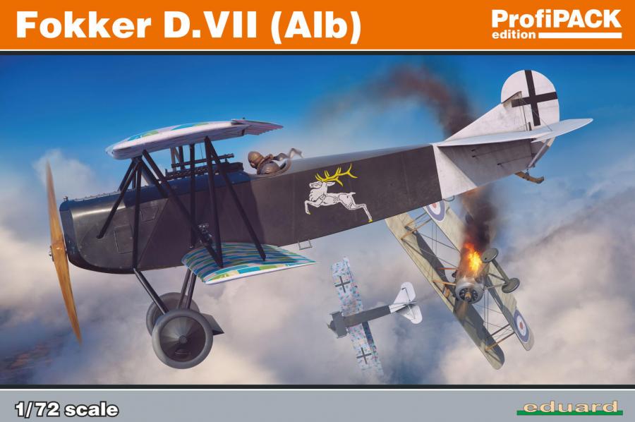 1:72 Fokker D.VII(Alb), Profipack