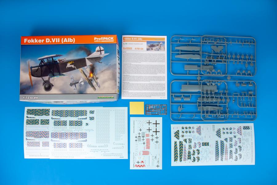1:72 Fokker D.VII(Alb), Profipack