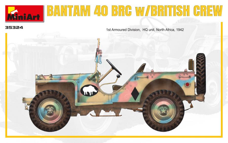 1:35 Bantam 40 BRC w/British Crew