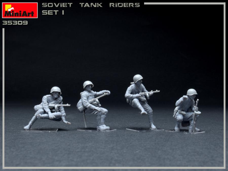 1:35 SOVIET INFANTRY TANK RIDERS SET 1