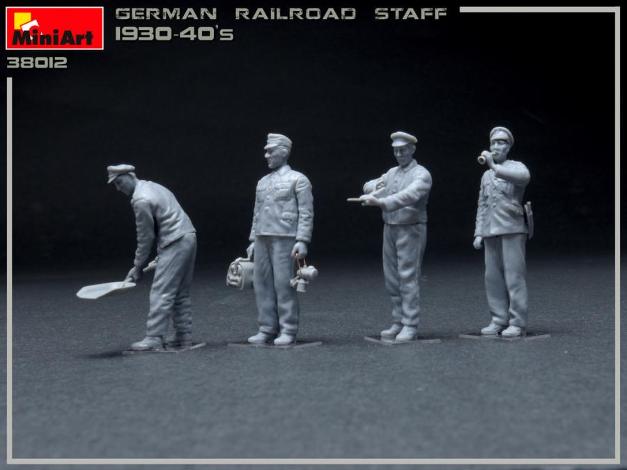 1:35 German Railroad Staff 1930-40s