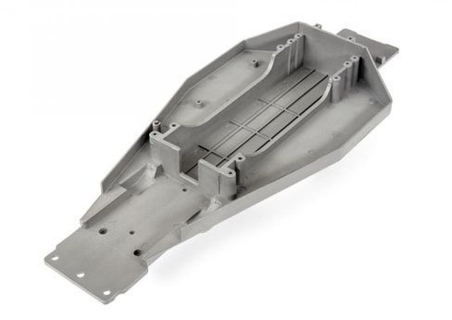 Traxxas Lower Chassis Grey (Long Battery) Bandit/Rustler TRX3722R