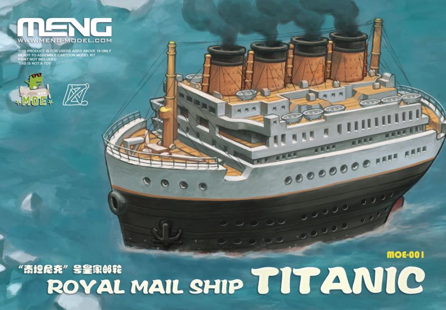 Royal Mail Ship Titanic (CARTOON MODEL) 