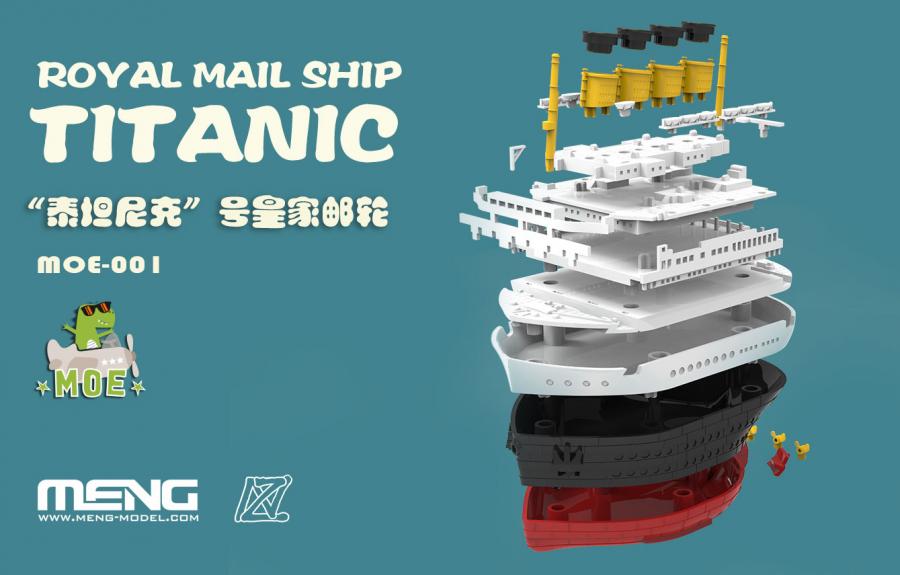 Royal Mail Ship Titanic (CARTOON MODEL) 