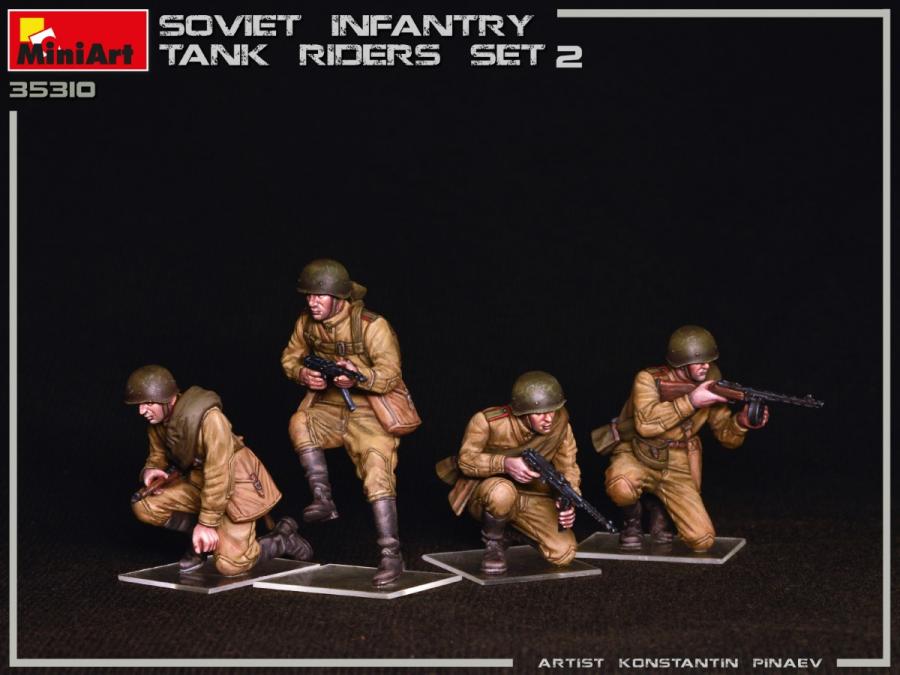 1:35 SOVIET INFANTRY TANK RIDERS SET 2