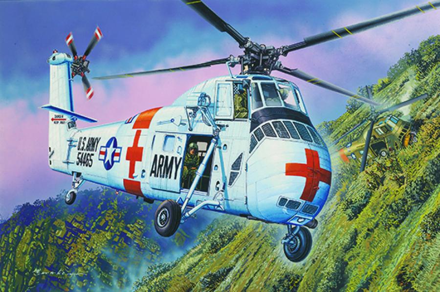 Trumpeter 1:48 CH-34 US ARMY Rescue
