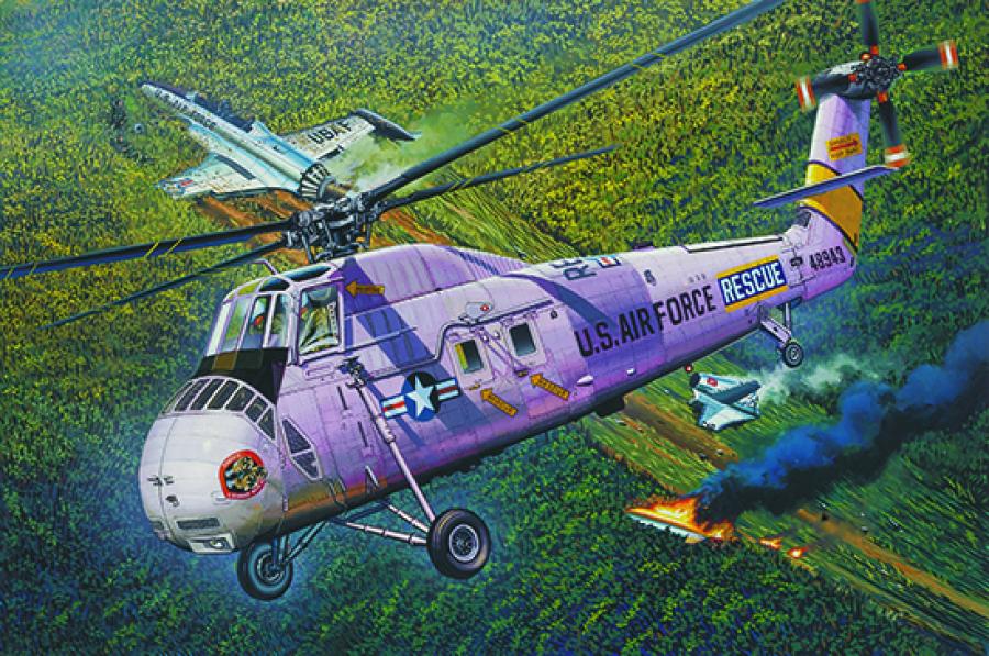 Trumpeter 1:48 HH-34J USAF Combat Rescue