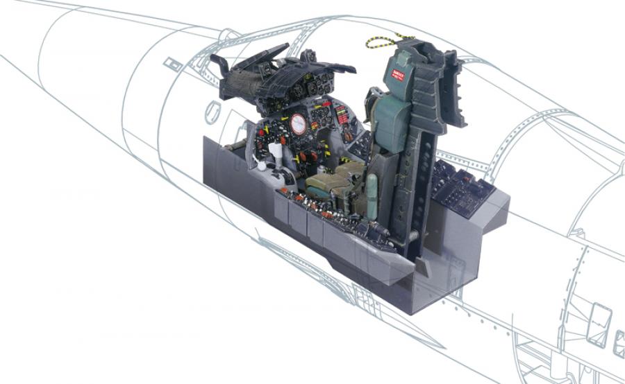 1:12 F-104G COCKPIT