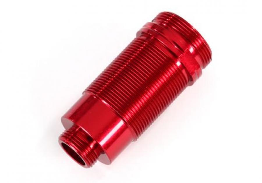 Traxxas Shock Body Alu Red (PTFE) GTR Long TRX7466R