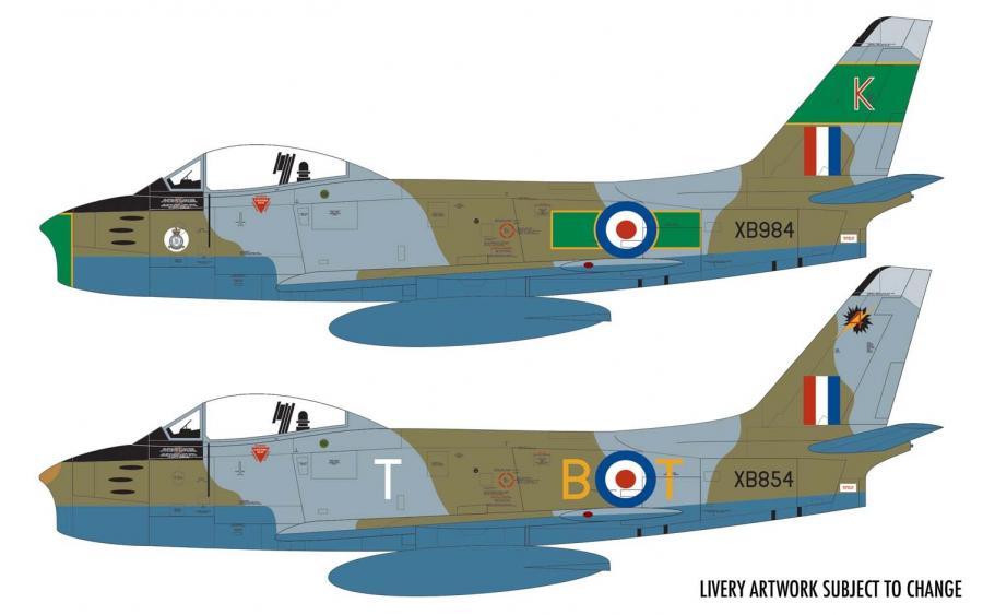 Airfix 1:48 Canadair Sabre F.4
