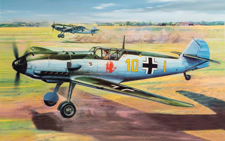 1:24 MESSERSCHMITT BF109E