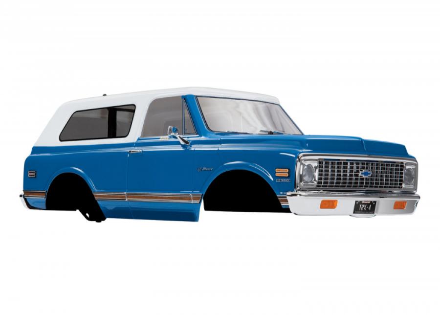 Traxxas Body Chevy Blazer ´72 Blue/White Complete TRX9111X