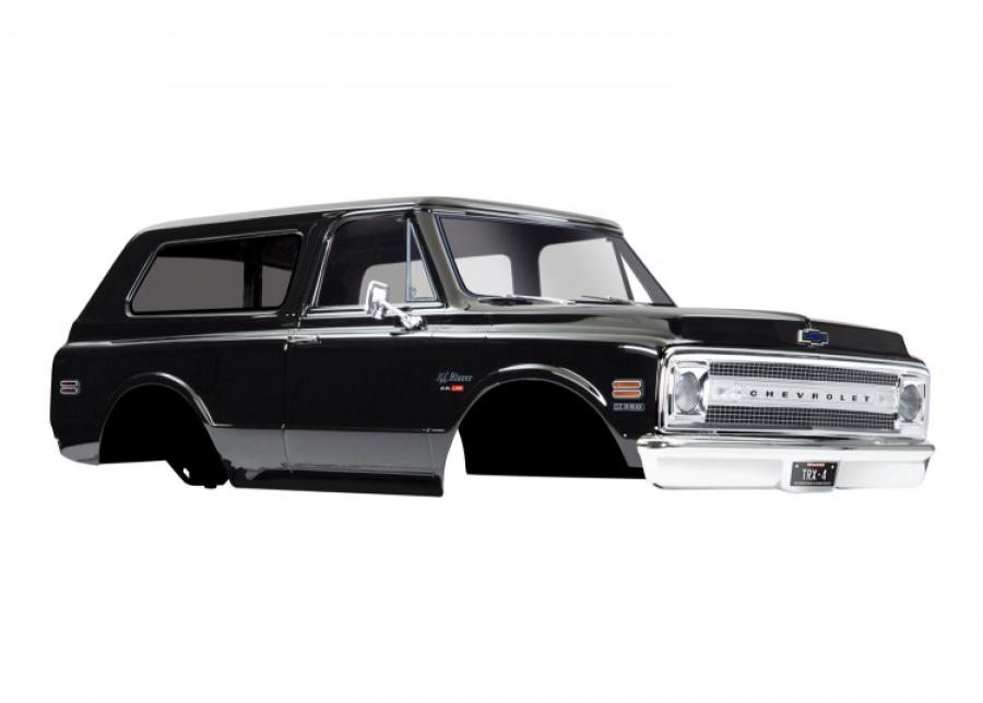 Traxxas Body Chevy Blazer Â´69 Black Complete TRX9112X