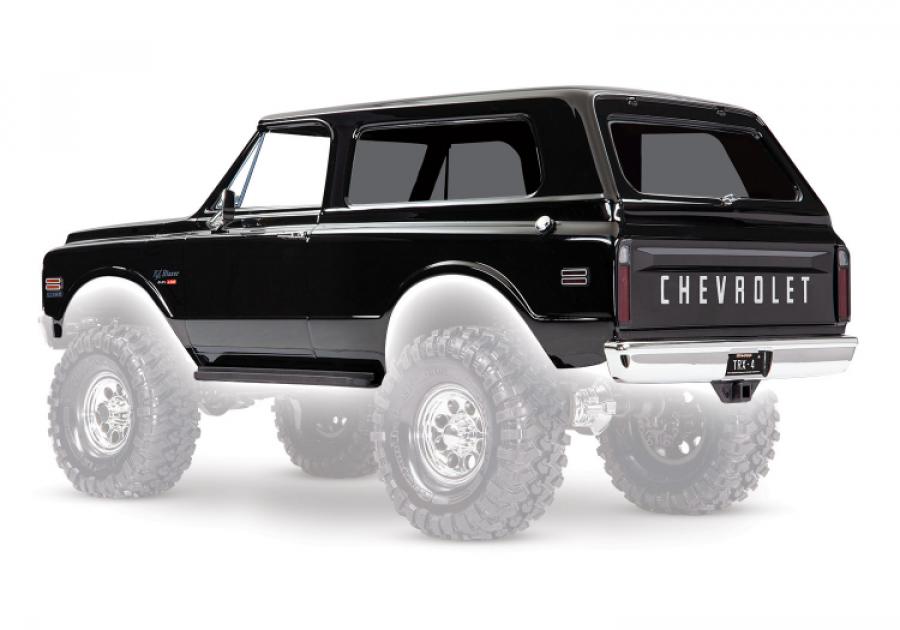 Traxxas Body Chevy Blazer Â´69 Black Complete TRX9112X