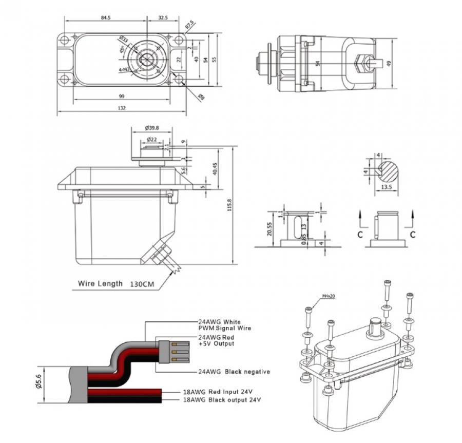 Hobby Porter HP200 Plus 200kg 24V Ind