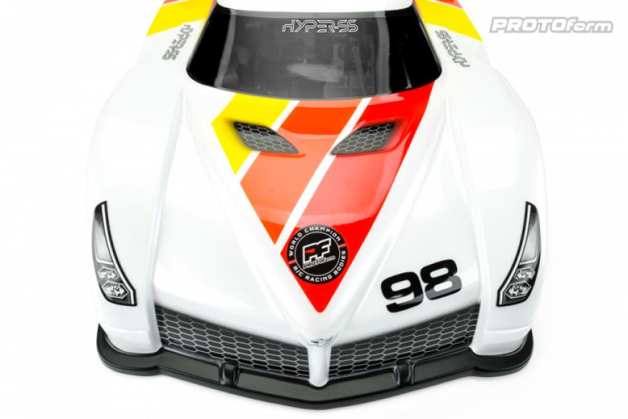 Hyper-SS Light Weight Clear Body for 1:8 GT