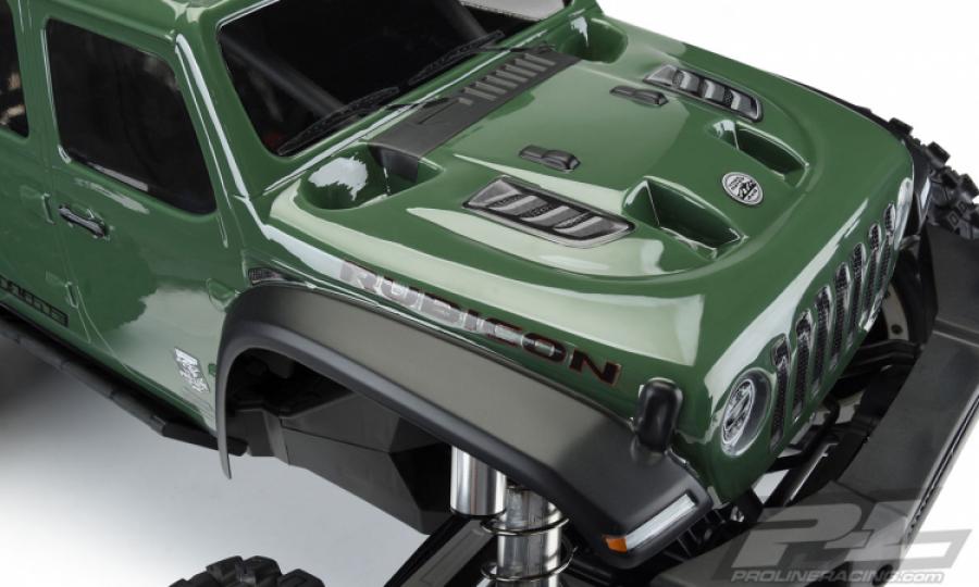 Pre-Cut Jeep Gladiator Rubicon Clear Body for X-MAXX