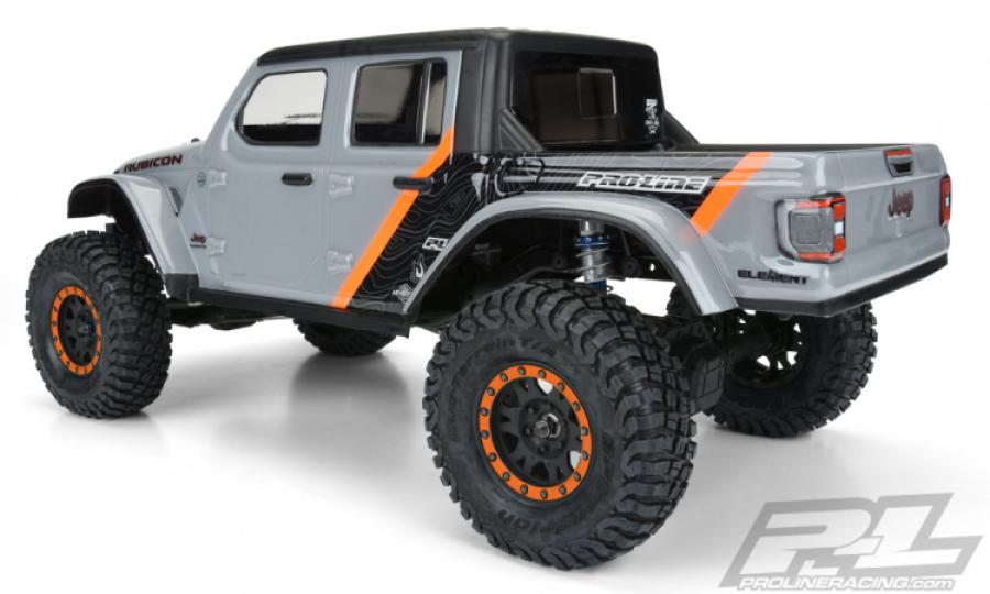 2020 Jeep Gladiator Clear Body 12.3" WB Crawlers