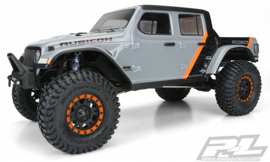 2020 Jeep Gladiator Clear Body 12.3" WB Crawlers