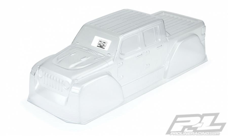 Jeep Gladiator Rubicon Clear Body SC and 1:8 MT