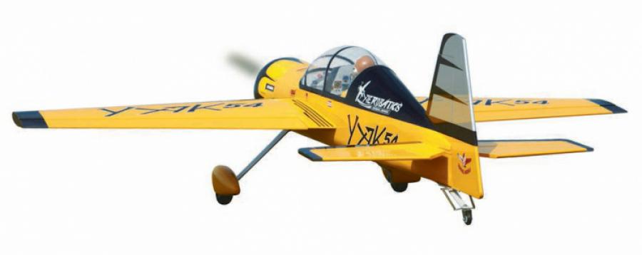 Yak 54 (.91-1.25 2/4-Stroke) 20cc Gas 1.61m ARF