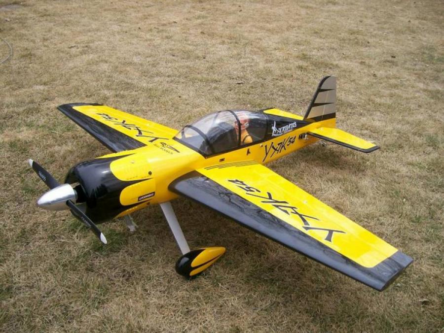 Yak 54 (.91-1.25 2/4-Stroke) 20cc Gas 1.61m ARF