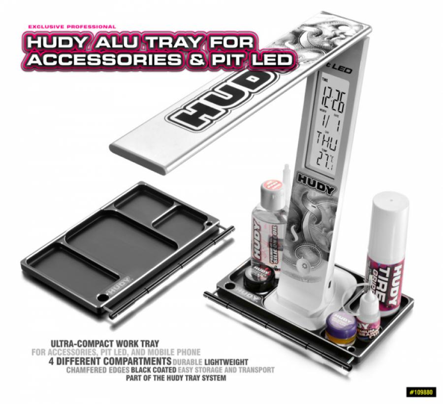 Hudy Alu THUDY Alu Tray for Pit LED and Accessories 109880