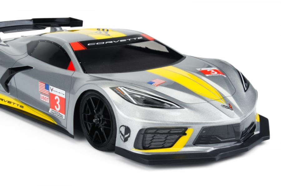 Chevrolet Corvette C8 Clear Body for 190mm TC