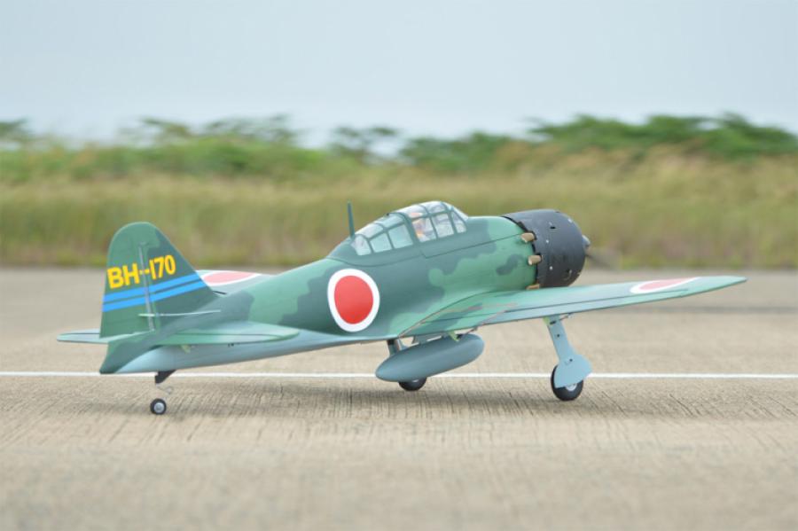 A6M Zero 1720mm .75-95/15cc GP/Gas/EP ARF