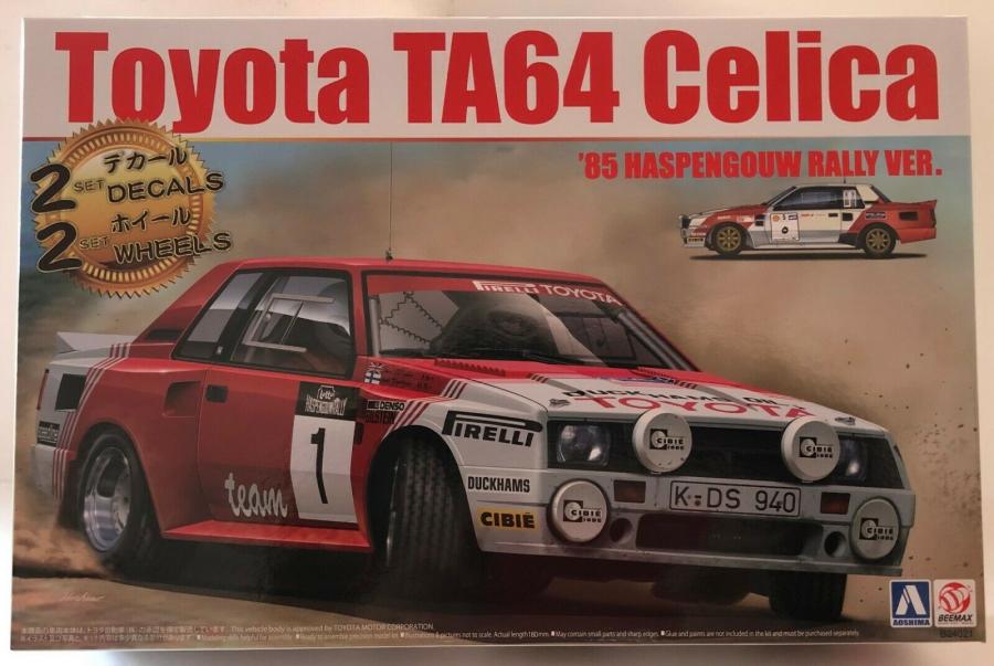 1:24 Toyota TA64 Celica '85 Haspengouw Rally Ver.